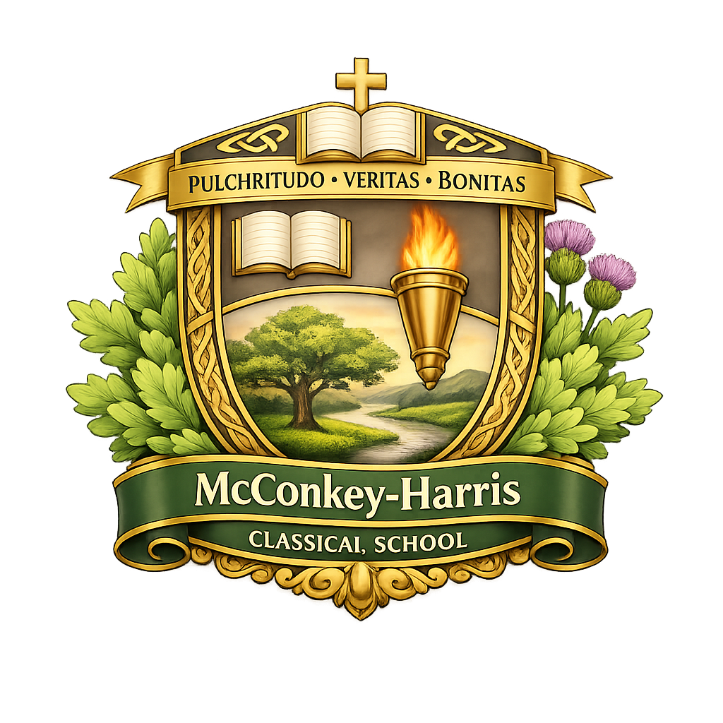 McConkey-Harris Classical School Crest